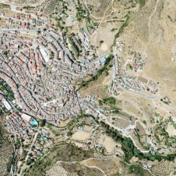 Beas de Segura map(satellite map)