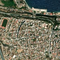 Aígio map(satellite map)