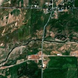 South Main Street Greenville UT High Resolution Satellite Map