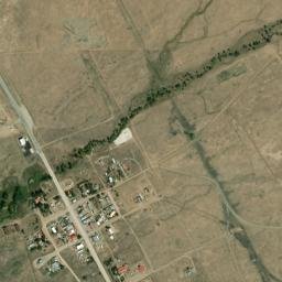 Villa Grove Colorado High Resolution Satellite Map