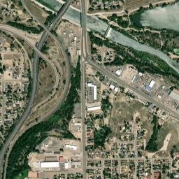 Pueblo map(satellite map)