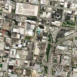 Louisville, Kentucky High Resolution Satellite Map