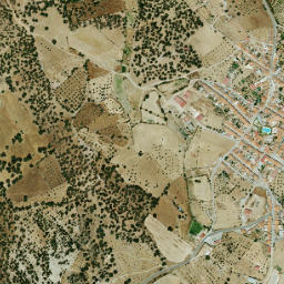 Valencia del Mombuey map(satellite map)