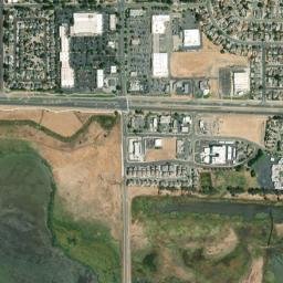 135 Sunset Ave Suisun City CA 94585 High Resolution Satellite Map