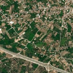 Témeni map(satellite map)