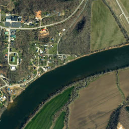 Tuscumbia map(satellite map)