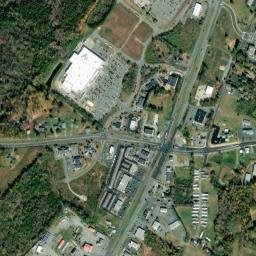 Ruckersville map(satellite map)