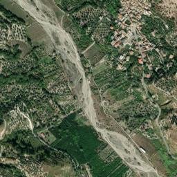 Portigliola map(satellite map)
