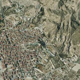 Abanilla map(satellite map)