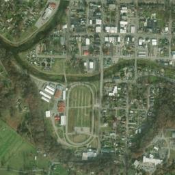 Corydon map(satellite map)