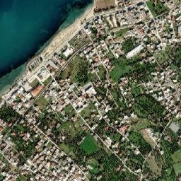 Paralía map(satellite map)