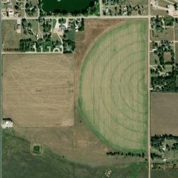 353-399 East Garfield Avenue Sterling KS High Resolution Satellite Map