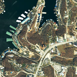 Lake Ozark map(satellite map)