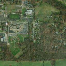 Harrison County map(satellite map)