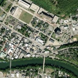 Frankfort map(satellite map)