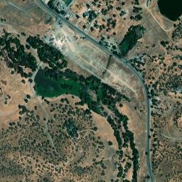 Wallace California High Resolution Satellite Map