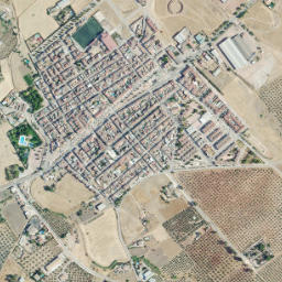 Guarromán map(satellite map)