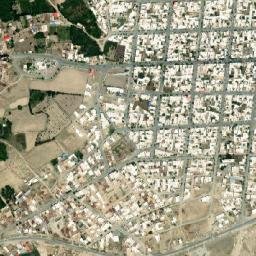 Taze Shar map(satellite map)