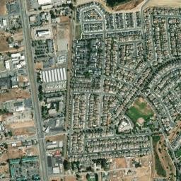 Lowell California High Resolution Satellite Map