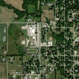 14th Street, Pleasanton, KS 66075 High Resolution Satellite Map