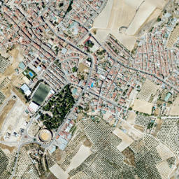 Villanueva del Arzobispo map(satellite map)