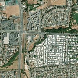 Collins California High Resolution Satellite Map