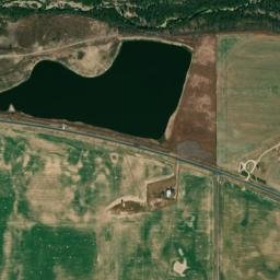 100th Avenue, Larned, KS 67550, America High Resolution Satellite Map