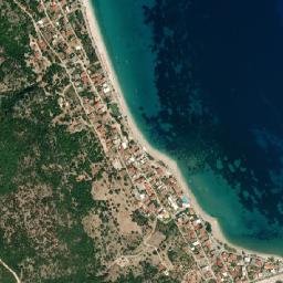 Póros map(satellite map)