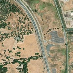 Burdell California High Resolution Satellite Map