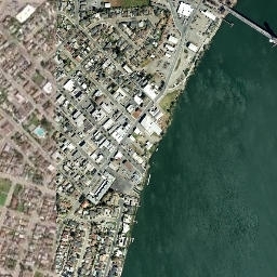 Rio Vista California High Resolution Satellite Map