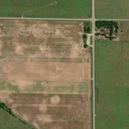 Northeast 140th Street, St. John, KS High Resolution Satellite Map