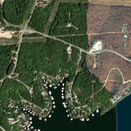 State Hwy MM Sunrise Beach MO High Resolution Satellite Map