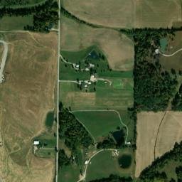 17721 N County Rd 600 E Dale Indiana High Resolution Satellite Map