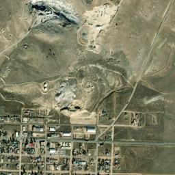 Silver Cliff Colorado High Resolution Satellite Map