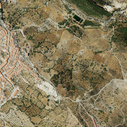 Barrancos map(satellite map)
