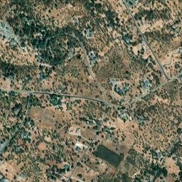 Rancho Calaveras map(satellite map)