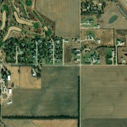 1013 East Hickory Street, Hesston, KS High Resolution Satellite Map