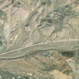 US-6, Nevada, USA map(satellite map)