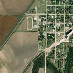 206 Broadway St Hanston, Kansas map(satellite map)