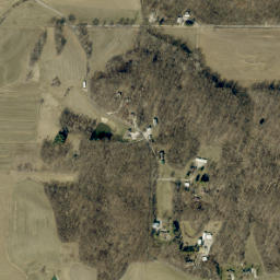 10106 John Will Rd Wadesville IN High Resolution Satellite Map