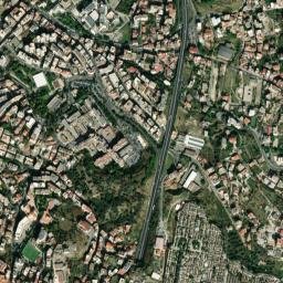Reggio Calabria map(satellite map)