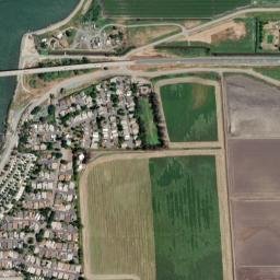 Terminous California High Resolution Satellite Map