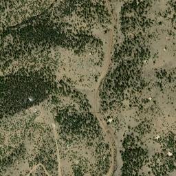 Custer County map(satellite map)