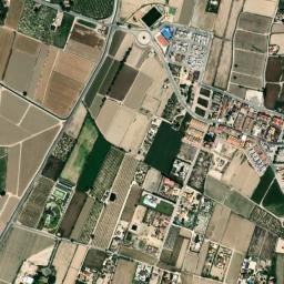 Daya Vieja map(satellite map)