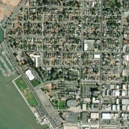 Vallejo map(satellite map)