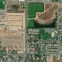 Henderson Village California High Resolution Satellite Map