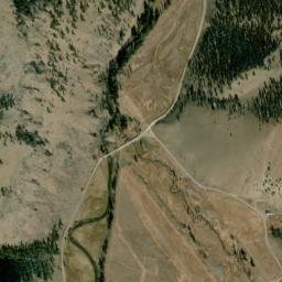 Cathedral Colorado High Resolution Satellite Map