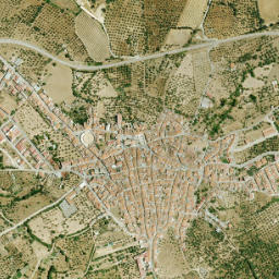 Cabeza la Vaca map(satellite map)