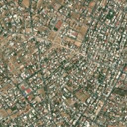 Áno Liósia map(satellite map)