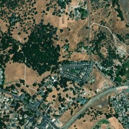Altaville California High Resolution Satellite Map